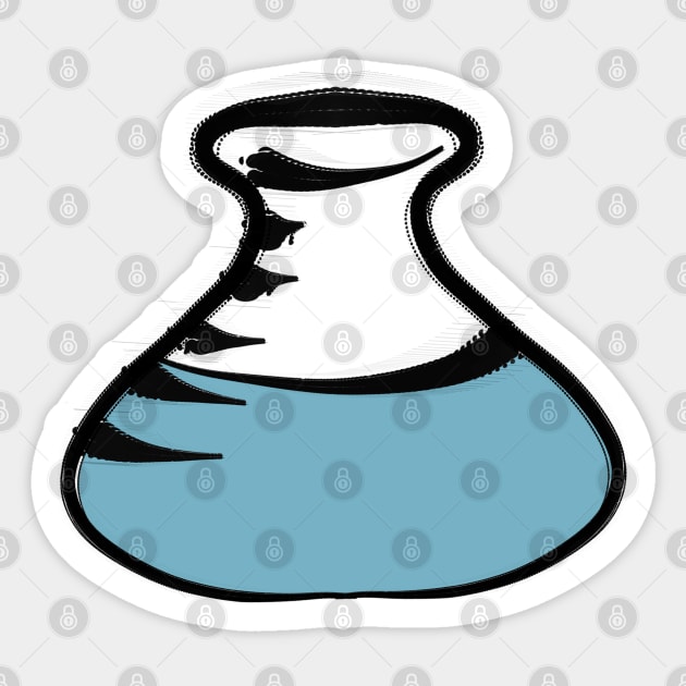 Volumetric Flask Sticker by DiegoCarvalho